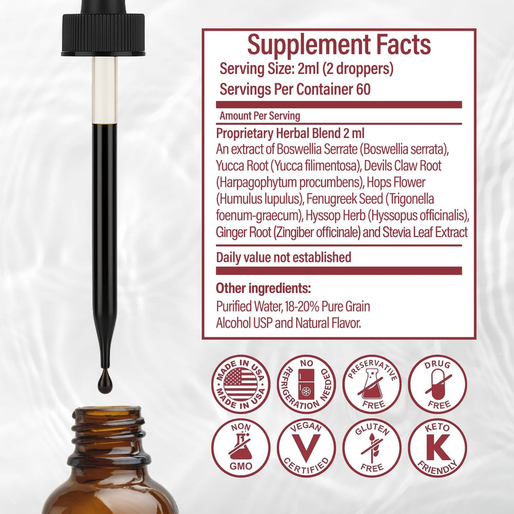 SeaTox Boswellia Ginger root blend emphasizes gentle herbal support