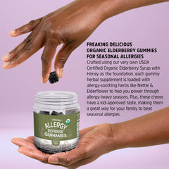 Seattle Elderberry Allergy Defense Gummies pack for easy daily immunity support