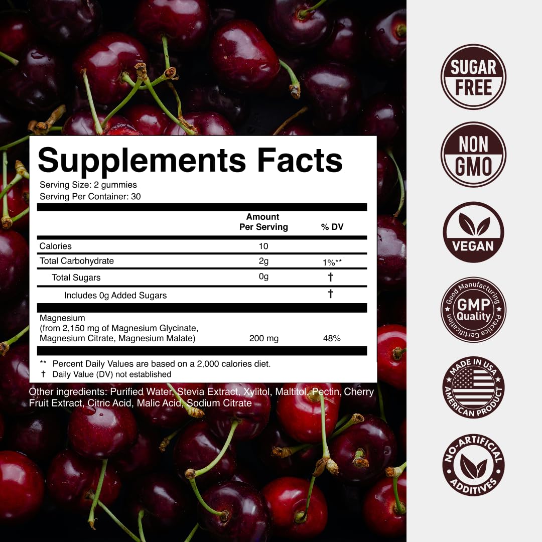 Secret Element gummies cherry are sweetened with organic stevia and xylitol.