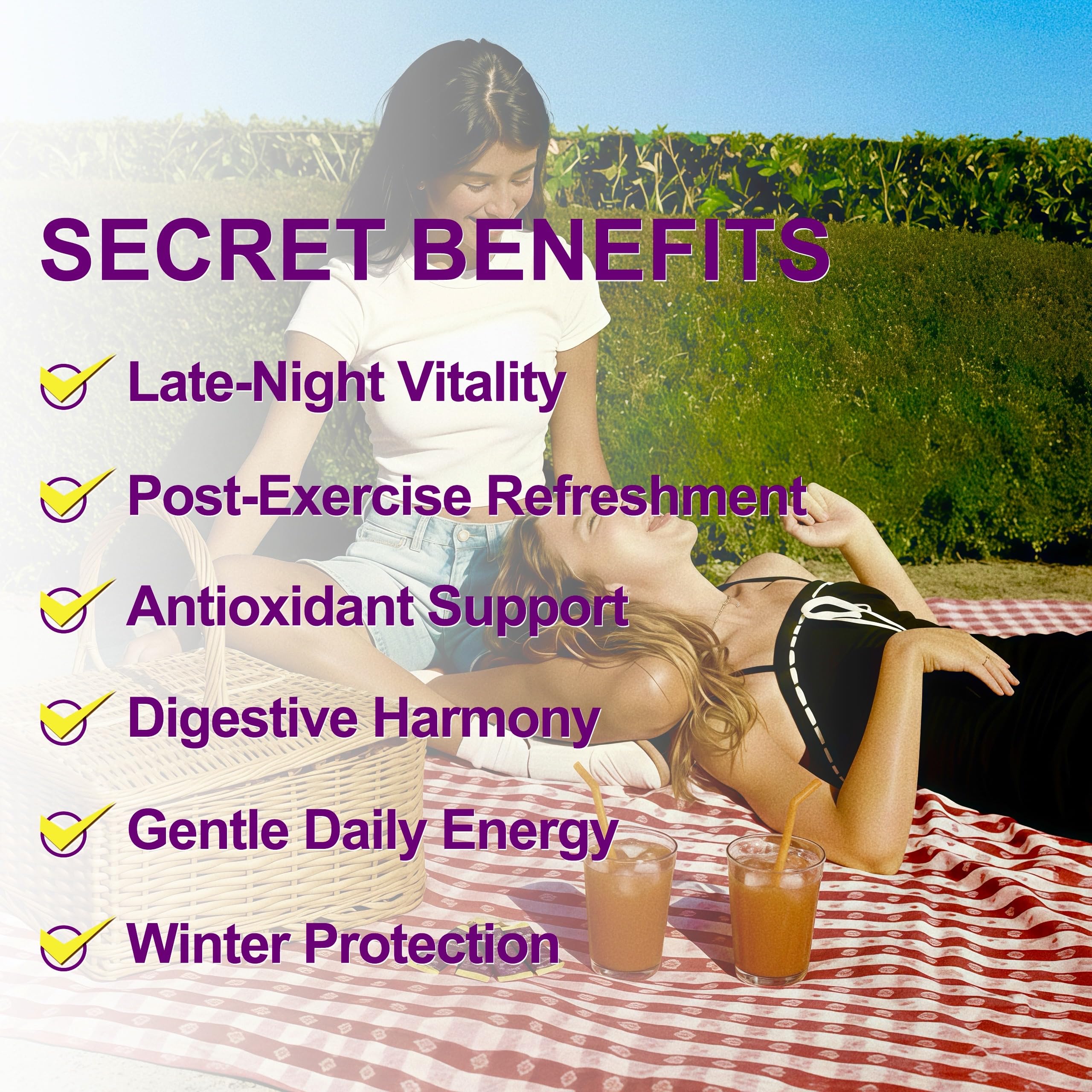 Secret Forest ImmuniGlow includes colostrum and probiotics for gut balance.