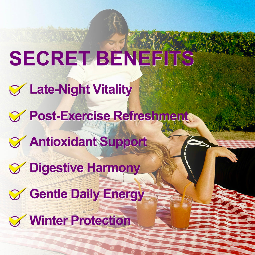 Secret Forest ImmuniGlow includes colostrum and probiotics for gut balance.