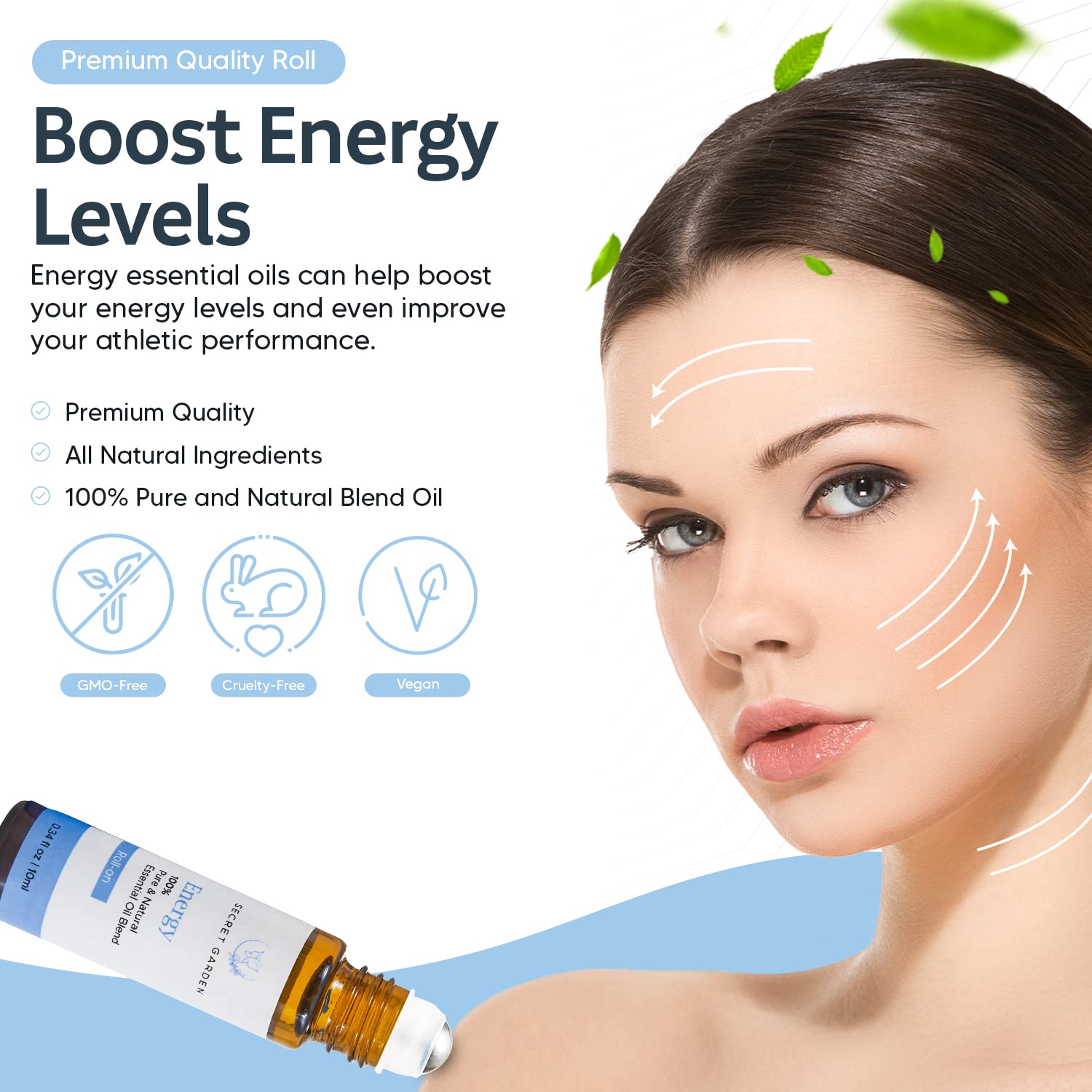 Secret Garden Portable aromatherapy oil lets you refresh anywhere.
