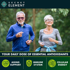 Secret Element Citrus Bergamot ingredients label highlights polyphenol content.