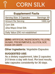 Secrets of the Tribe Corn Silk capsules in hand illustrating convenient daily supplement.