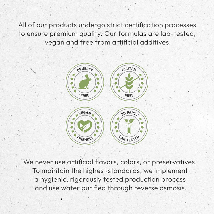 Secrets of the Tribe Frankincense certification image signals third-party purity and safety