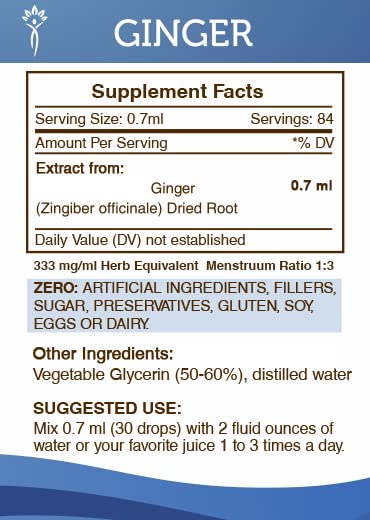 Ginger tincture on kitchen counter for daily wellness rituals