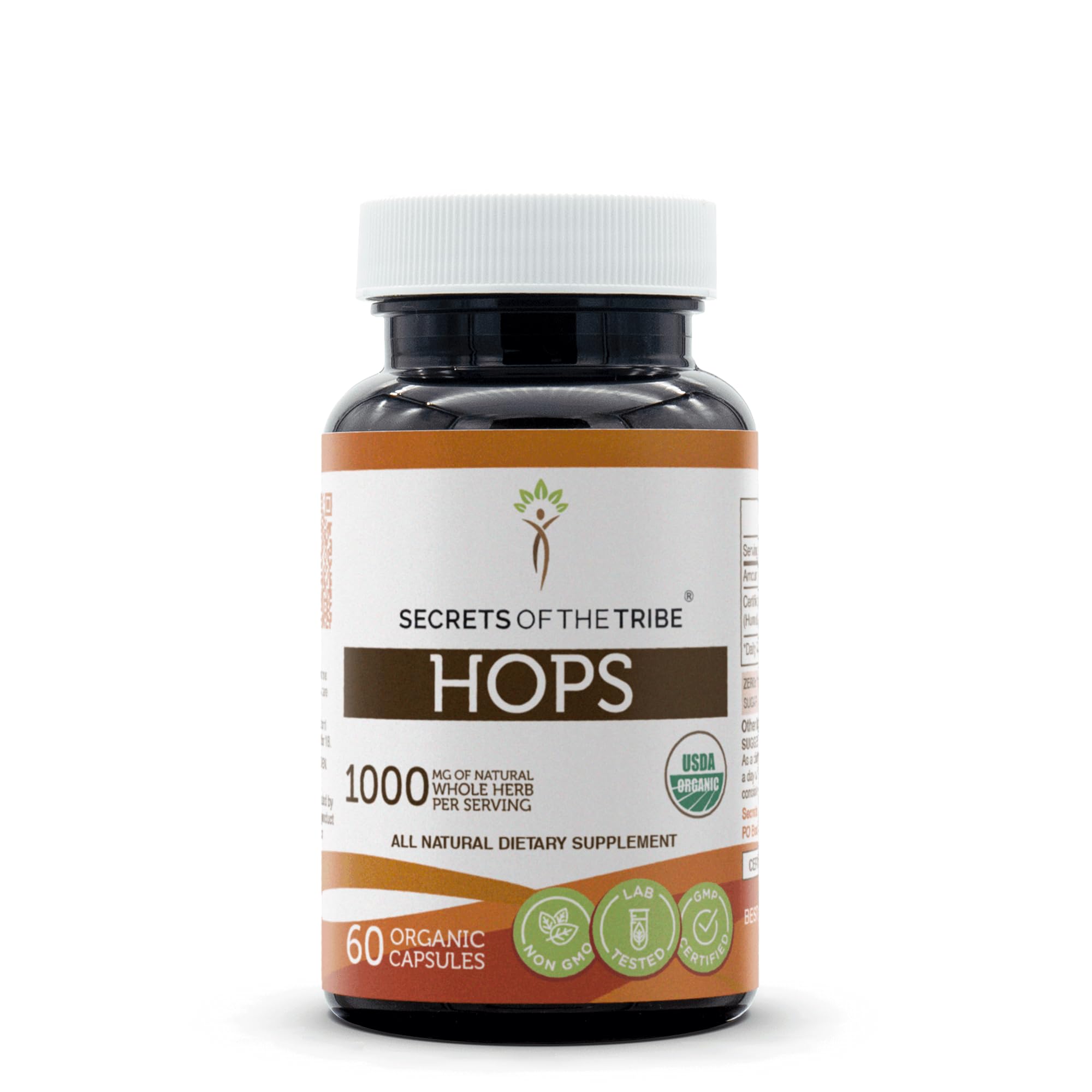 Secrets of the Tribe hops capsules for daily wellness and convenience
