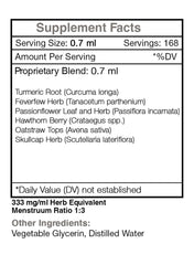 Secrets of the Tribe Nerve Secret dried herbs evoke natural sourcing and potency.