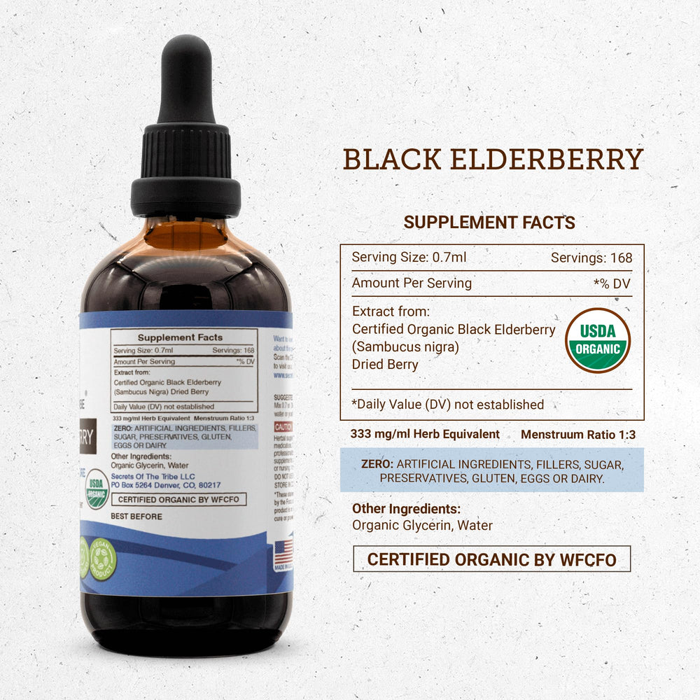 Secrets of the Tribe Organic Certification Label signals trusted USDA Organic status.