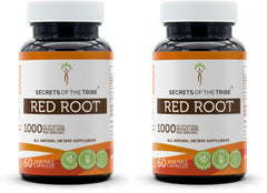 Secrets of the Tribe Red Root capsules two-pack for convenient daily wellness support