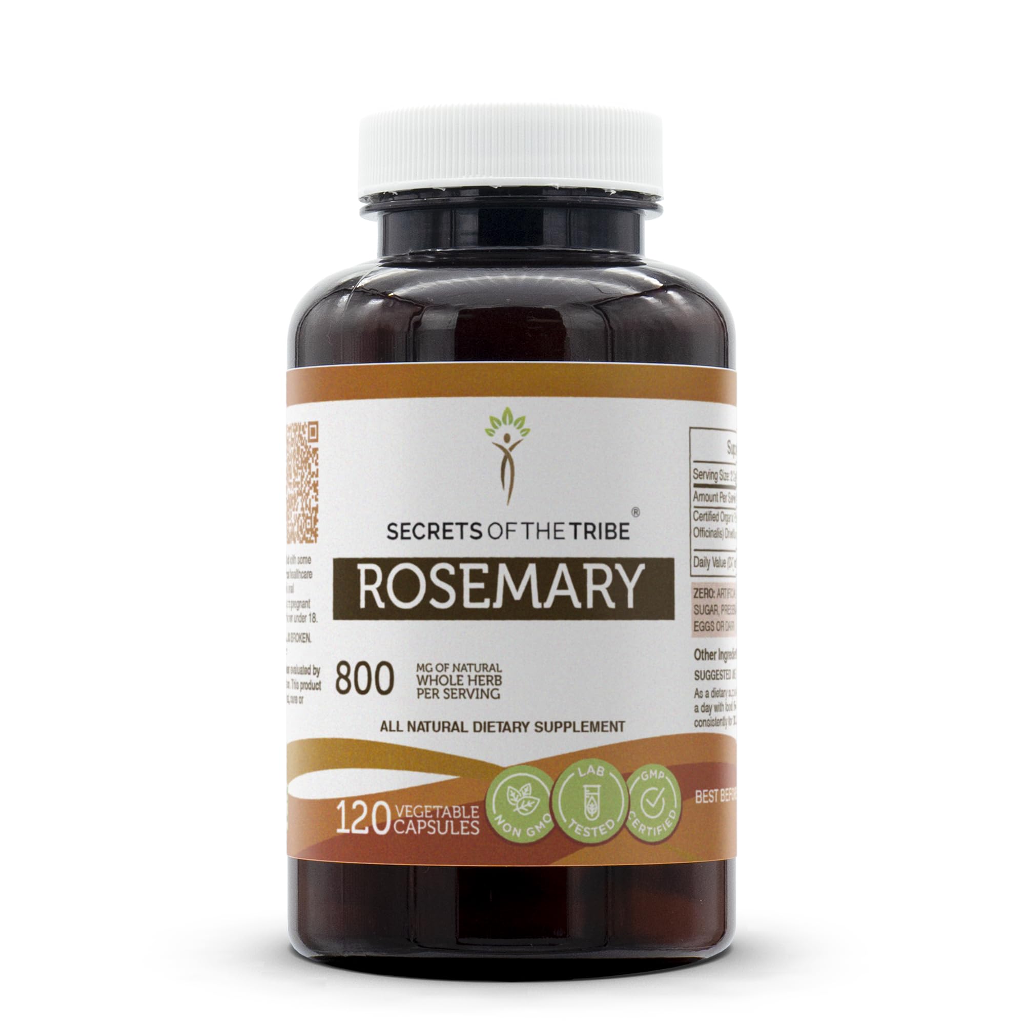 Secrets of the Tribe rosemary bottle on a kitchen counter for daily wellness routine
