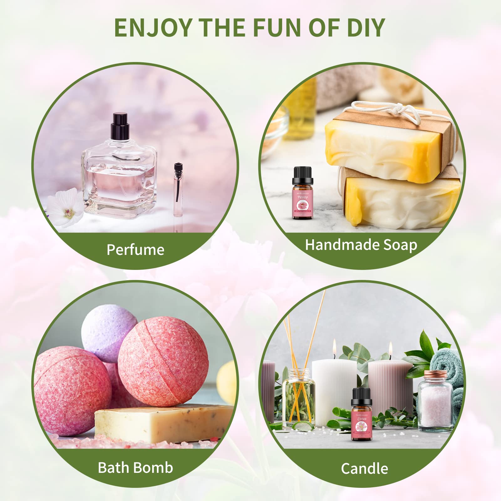 Sedbuwza aromatherapy diffuser massage demonstrates soothing scent.
