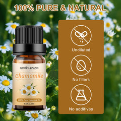 Sedbuwza chamomile oil diffuser ready to fill rooms with herbal notes.