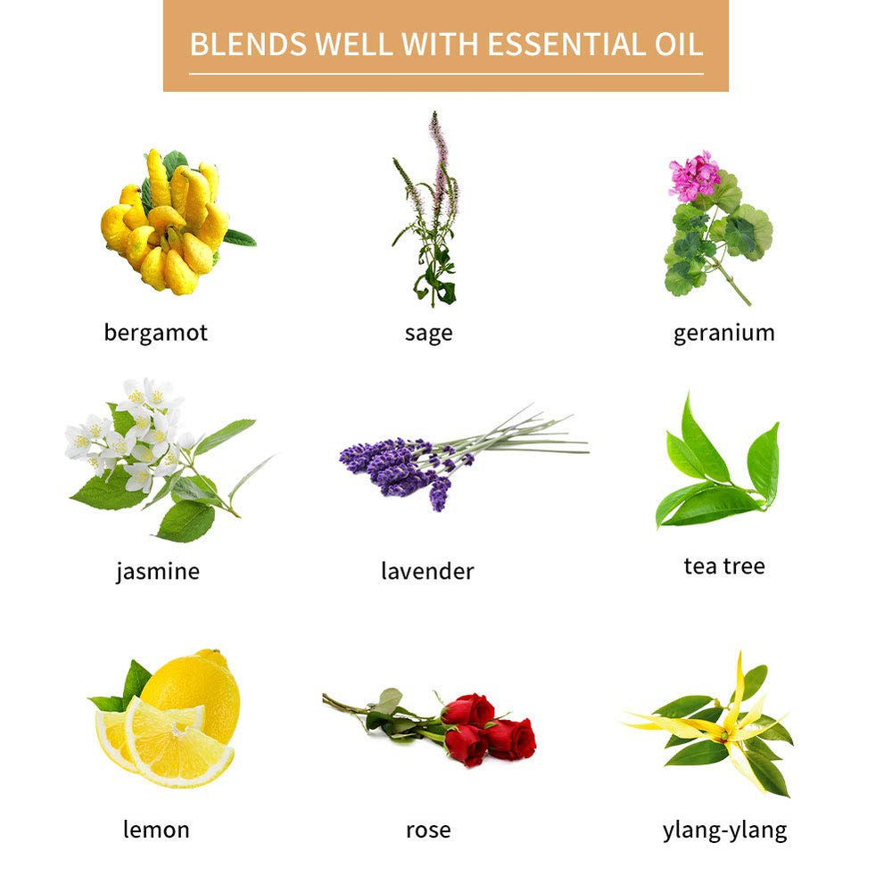 Sedbuwza chamomile oil perfume blends for subtle fragrance.