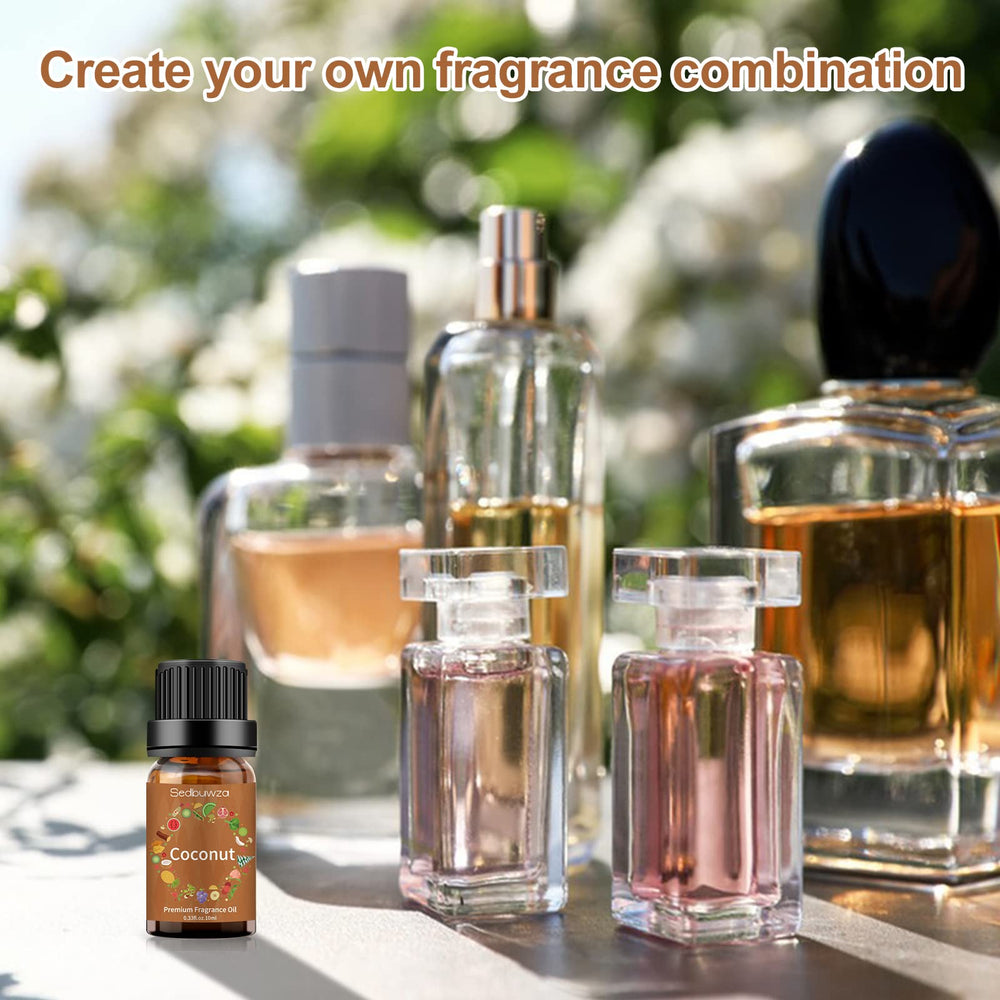 Sedbuwza amber bottle packaging for premium coconut fragrance oil
