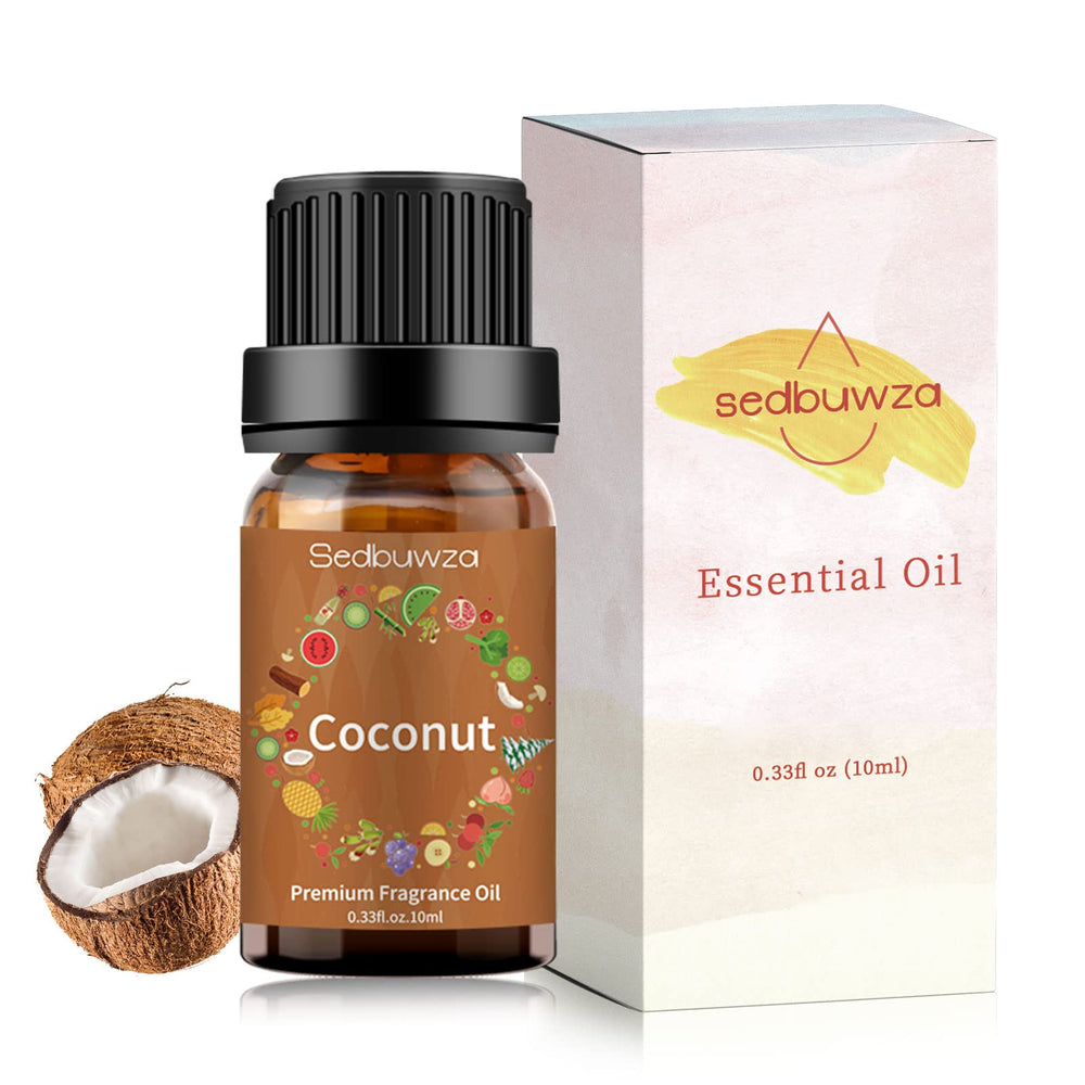 Sedbuwza coconut fragrance oil diffusing in a cozy living room setup
