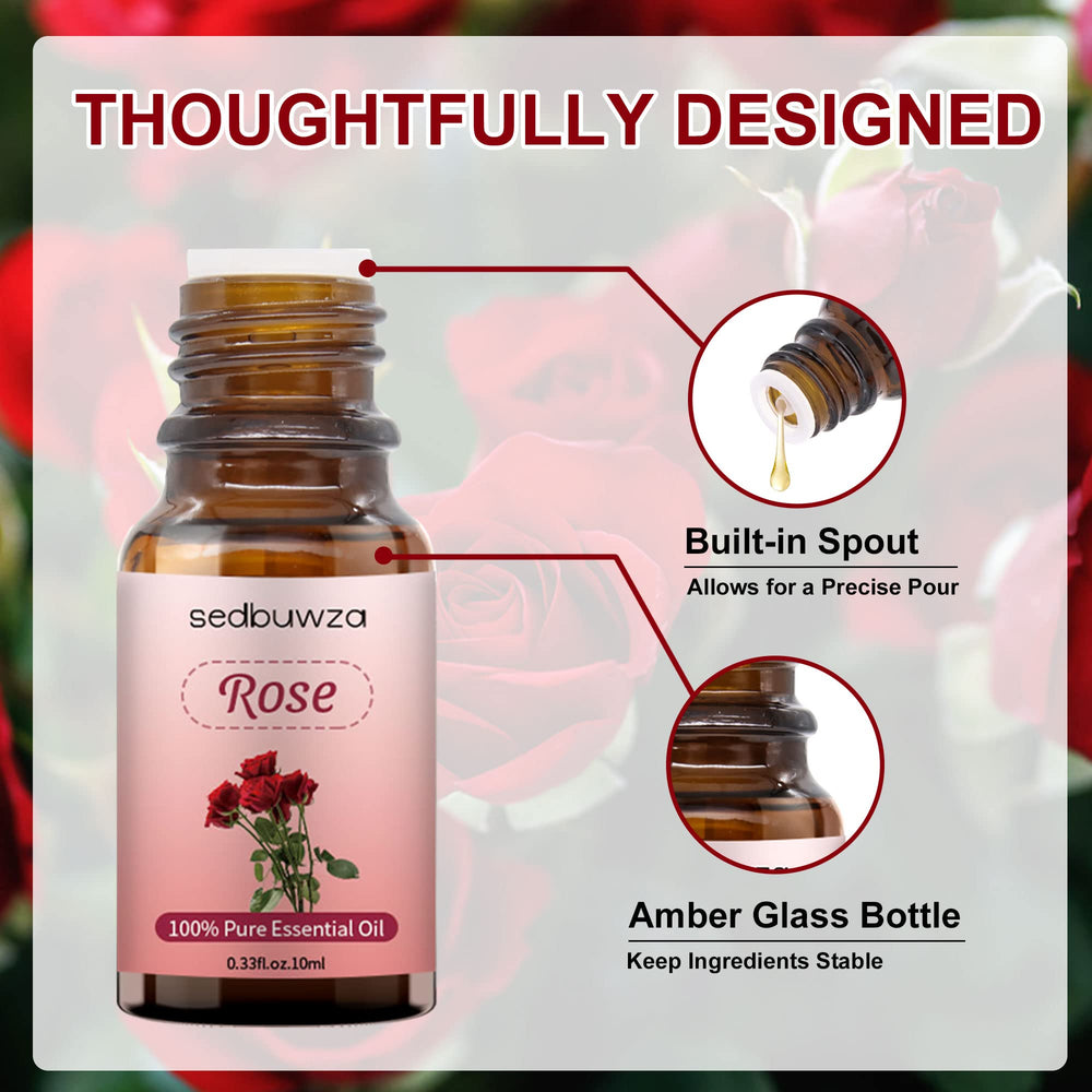 Sedbuwza diffuser usage image demonstrates easy room freshening with floral oils.