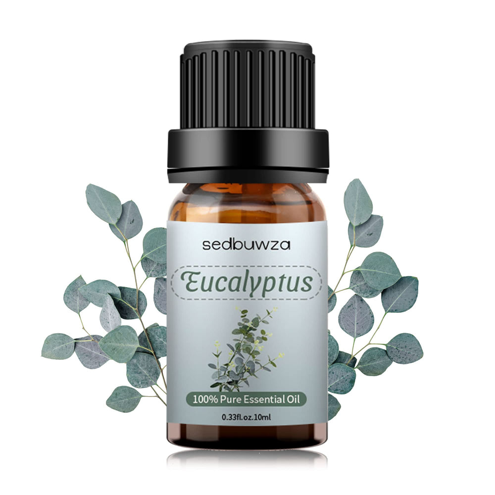 Sedbuwza eucalyptus label design showcasing premium packaging