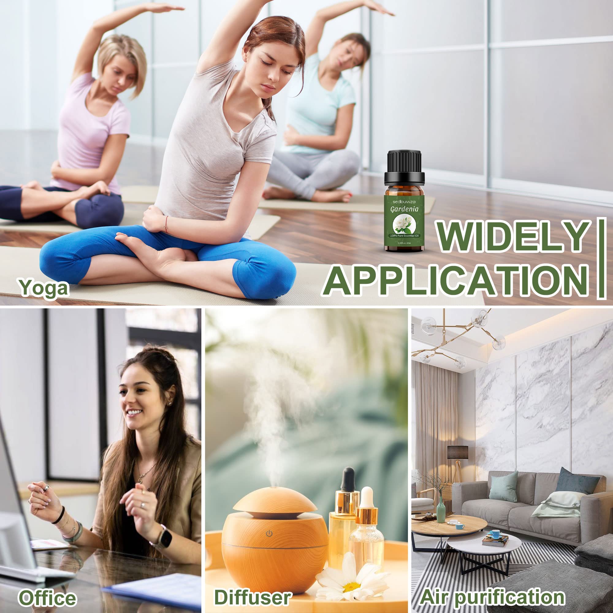Sedbuwza Gardenia oil ideal for bath, spa, and relaxation routines