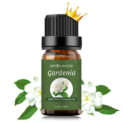 Sedbuwza Gardenia oil bottle in amber glass preserves potency for diffusers