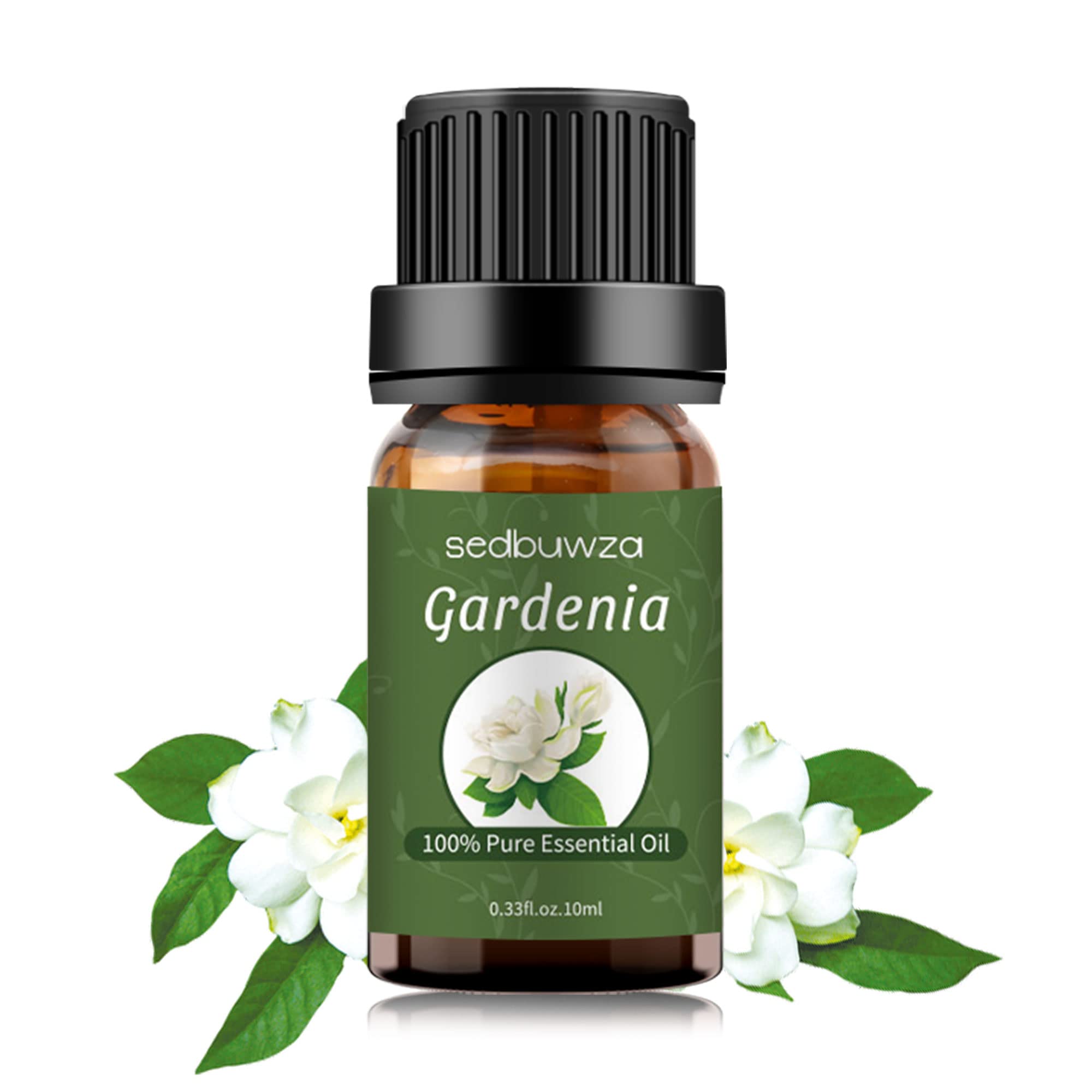 Sedbuwza Gardenia oil packaging in amber bottle protects purity