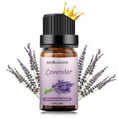 Sedbuwza lavender oil bottle for diffusion and room freshness.