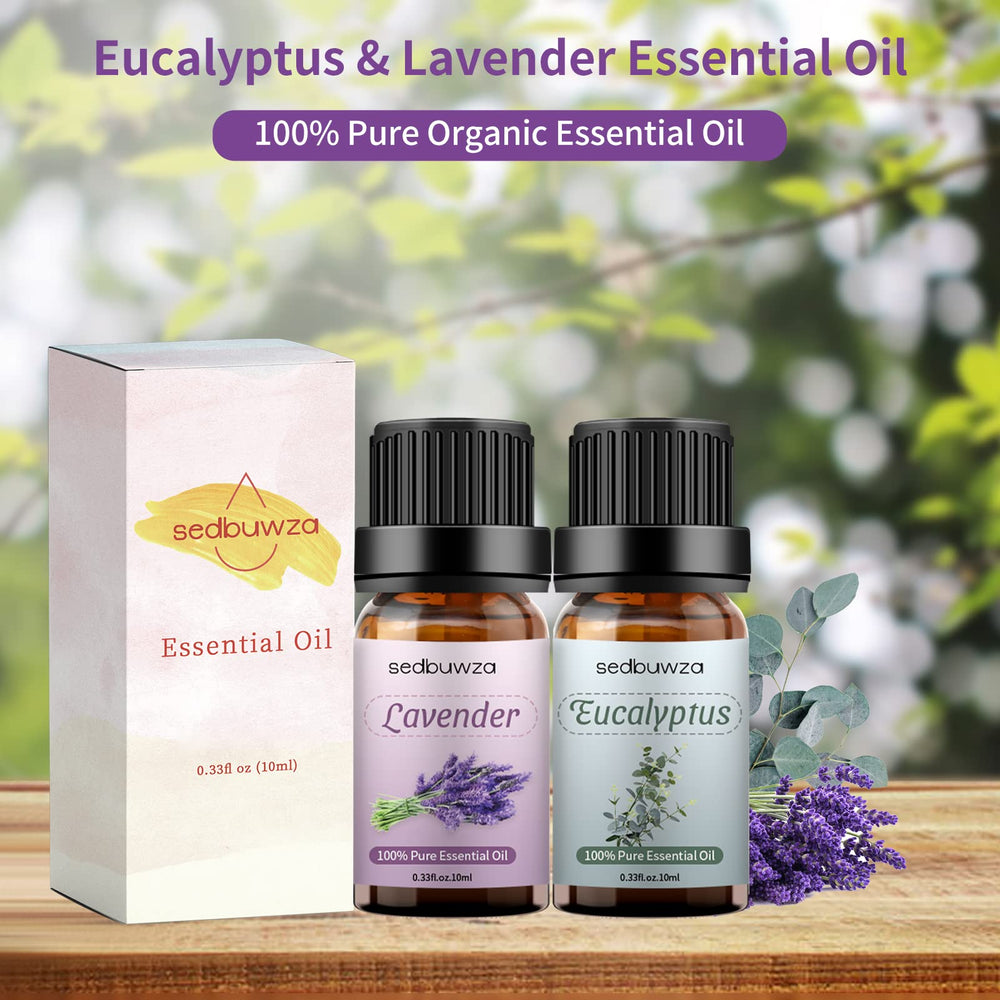 Sedbuwza lavender oil bottle for soothing diffuser rituals and relaxation.