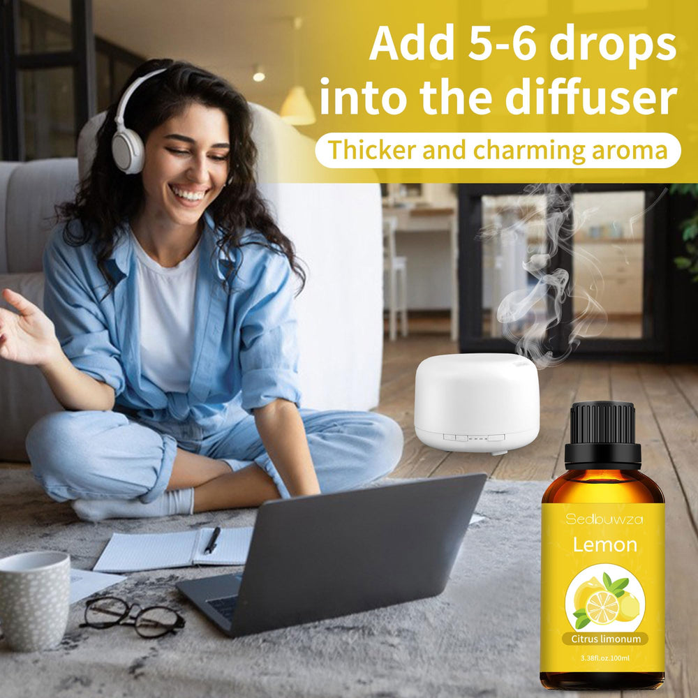 Sedbuwza Lemon Essential Oil for candle making adds bright zest.