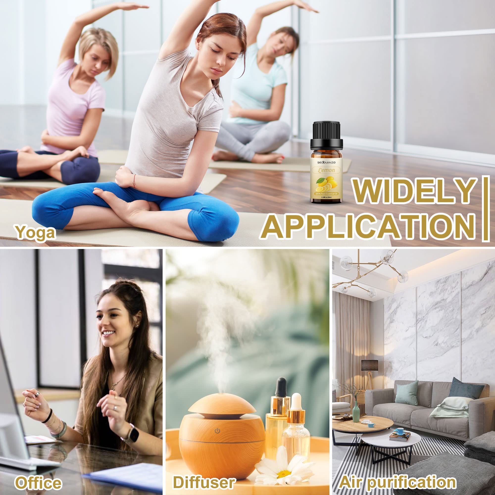 Sedbuwza lemon humidifier setup delivering refreshing room ambiance.