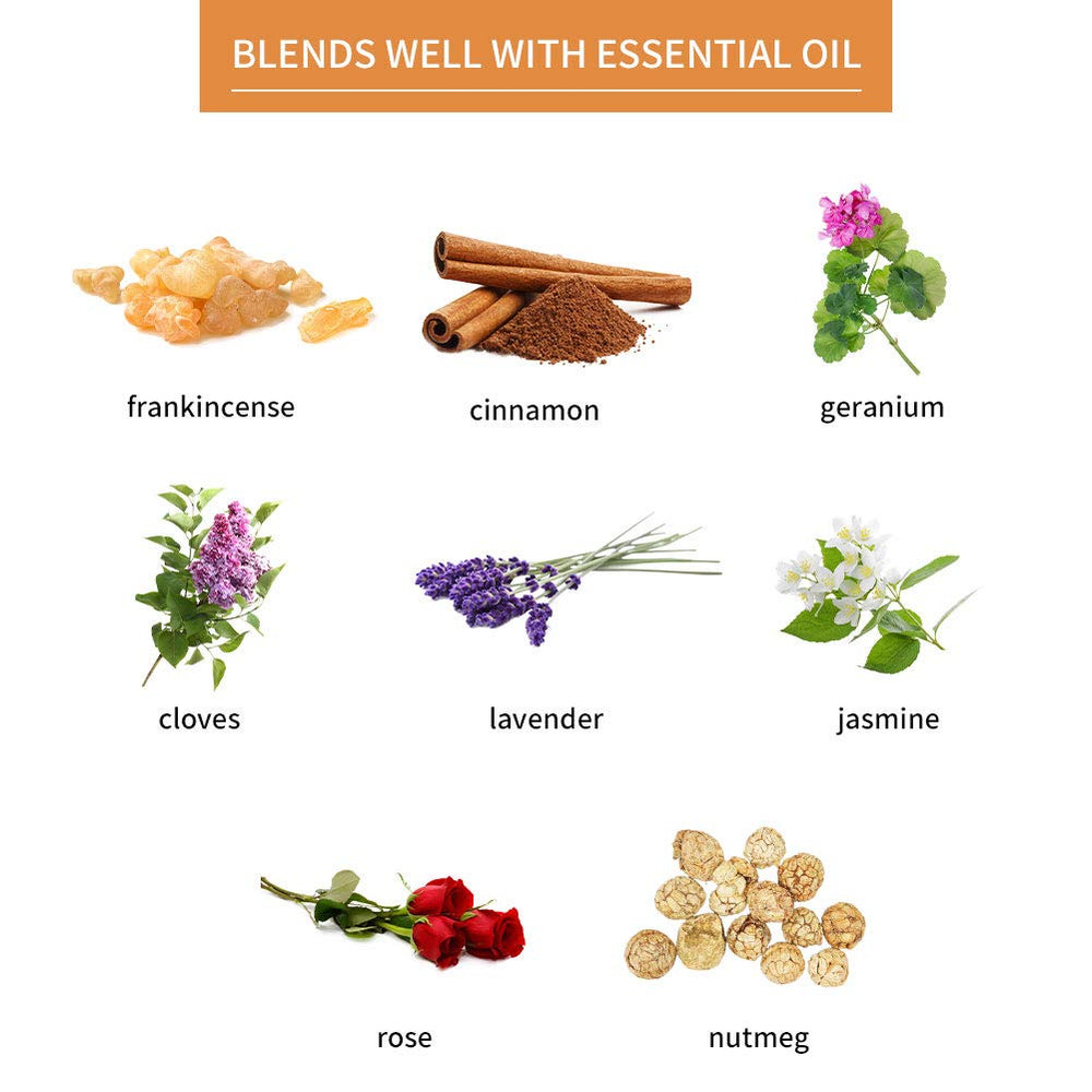 Sedbuwza orange oil for yoga and aromatherapy with uplifting fragrance.