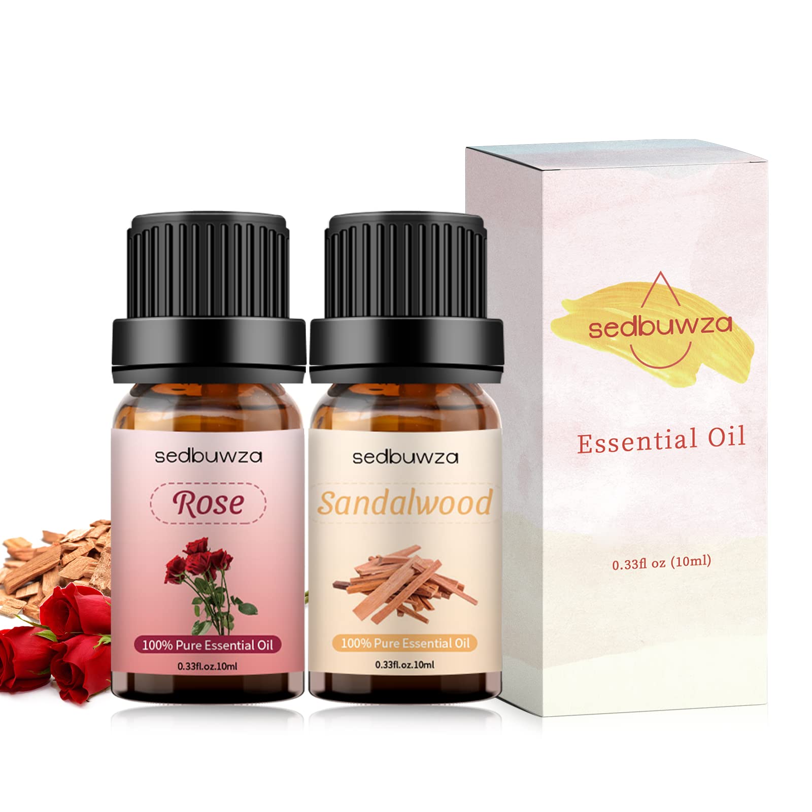 Sedbuwza packaging and brand label emphasizing quality and care.