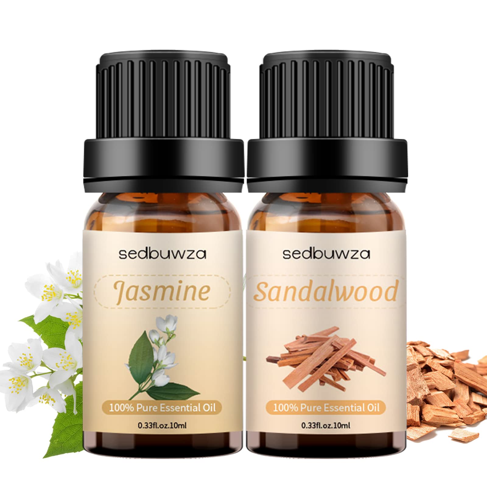 Sedbuwza compact 10 ml bottles for portable aromatherapy on the go.