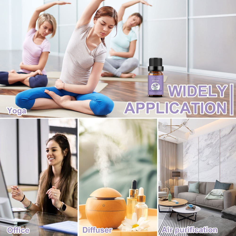 Sedbuwza Violet candle fragrance oil for room scent.