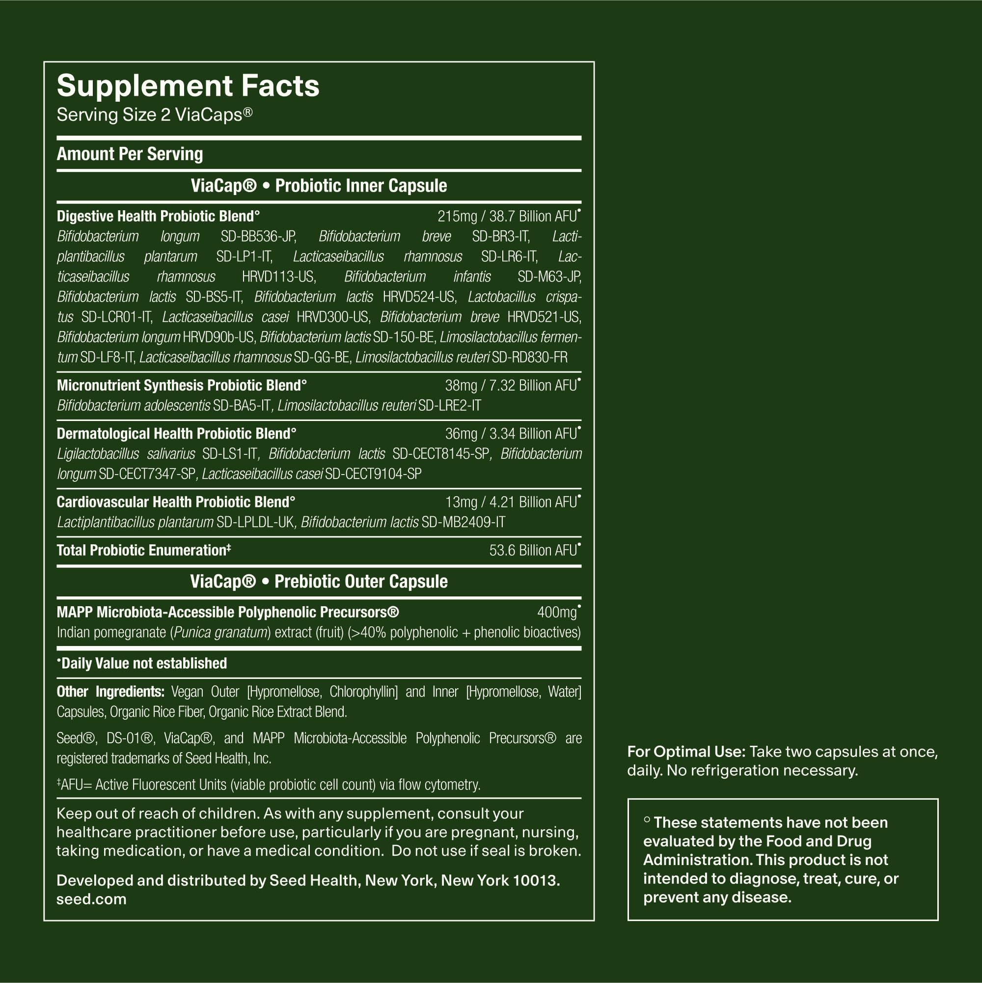 Seed 14 Day Gut Reset travel pack for on-the-go gut support during trips.