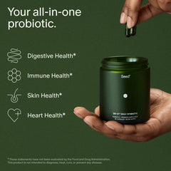 Capsules closeup shows dual capsule design and plant based outer layer