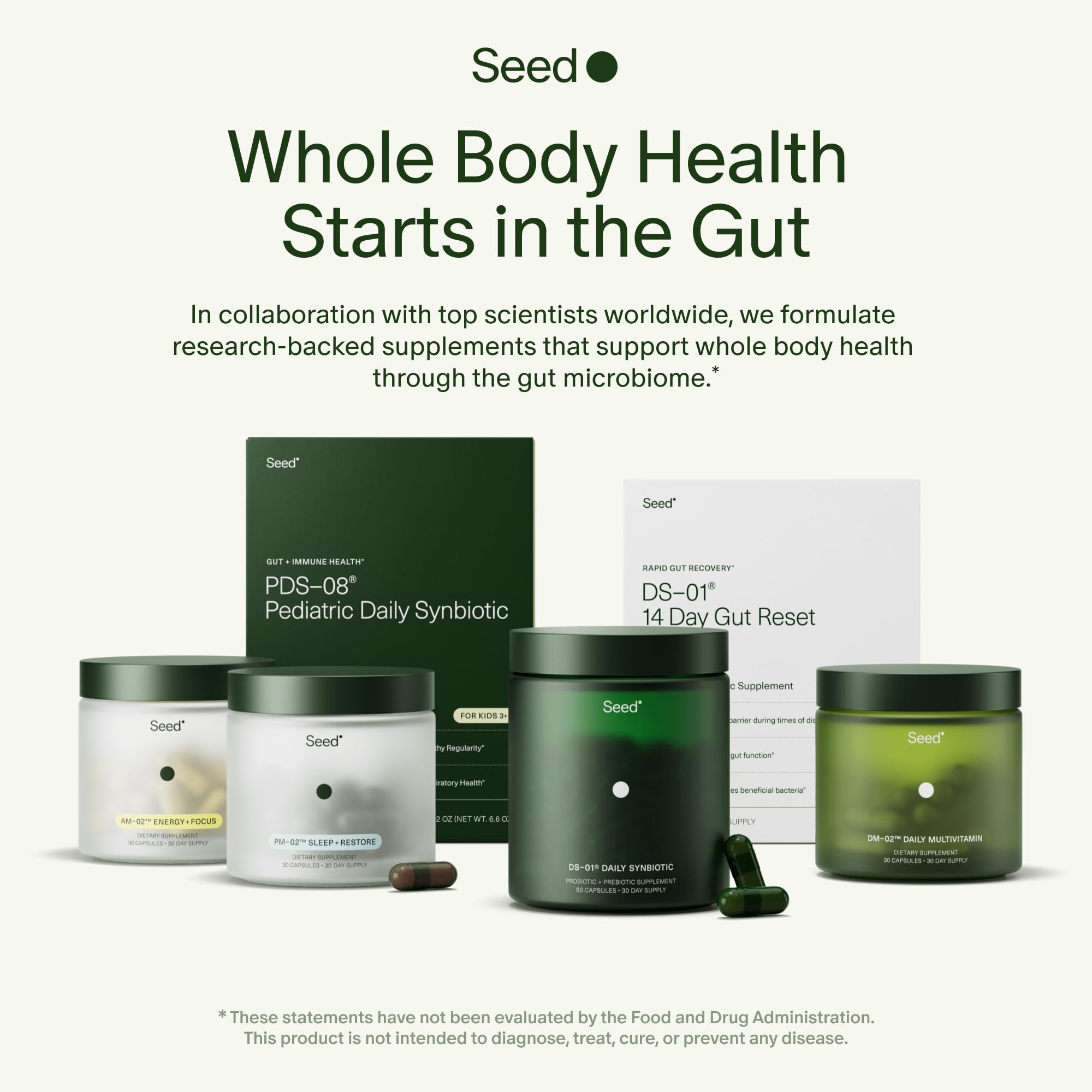 Environment shot highlights sustainable packaging for Seed DS-01