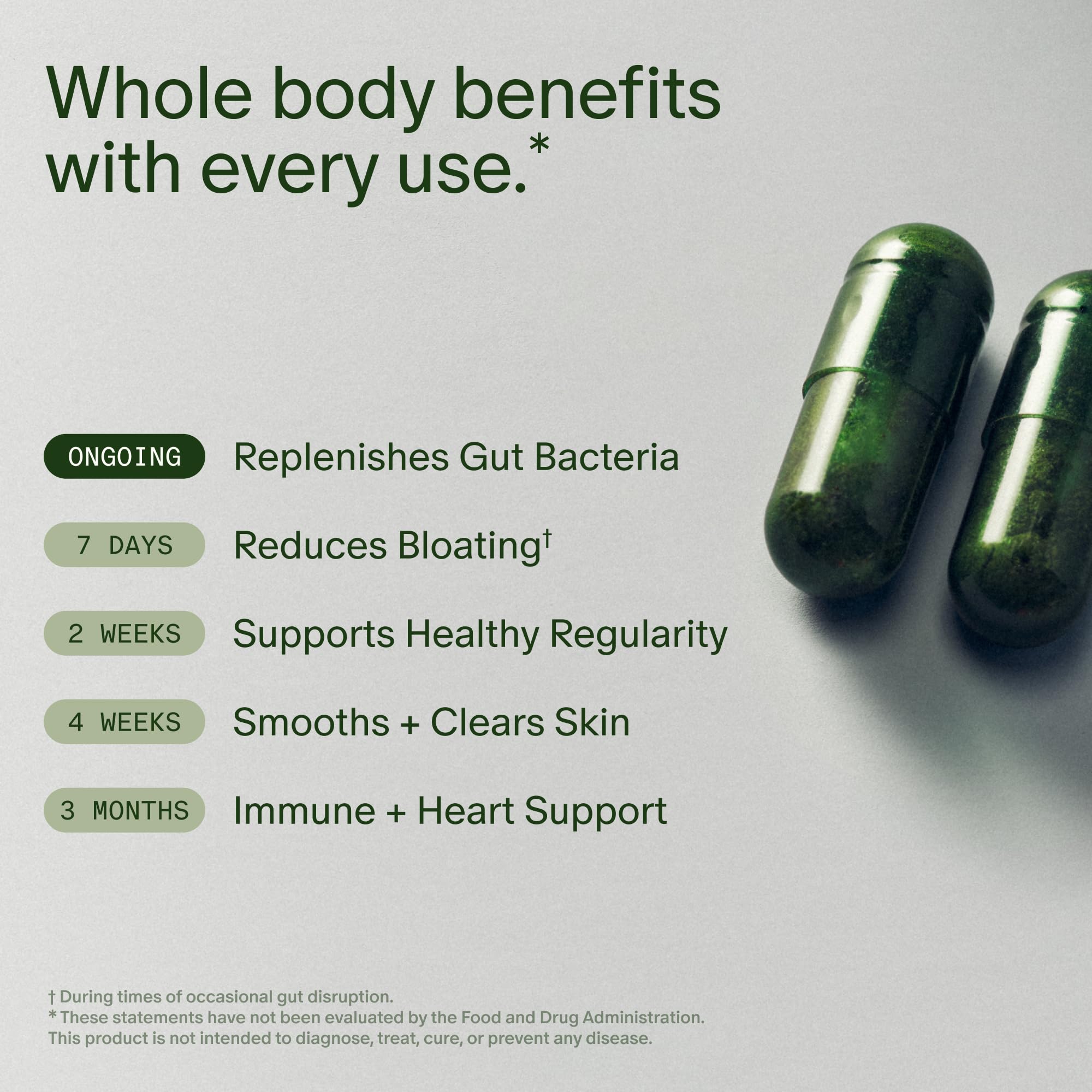 Label detail lists 53.6 billion AFU and 24 probiotic strains