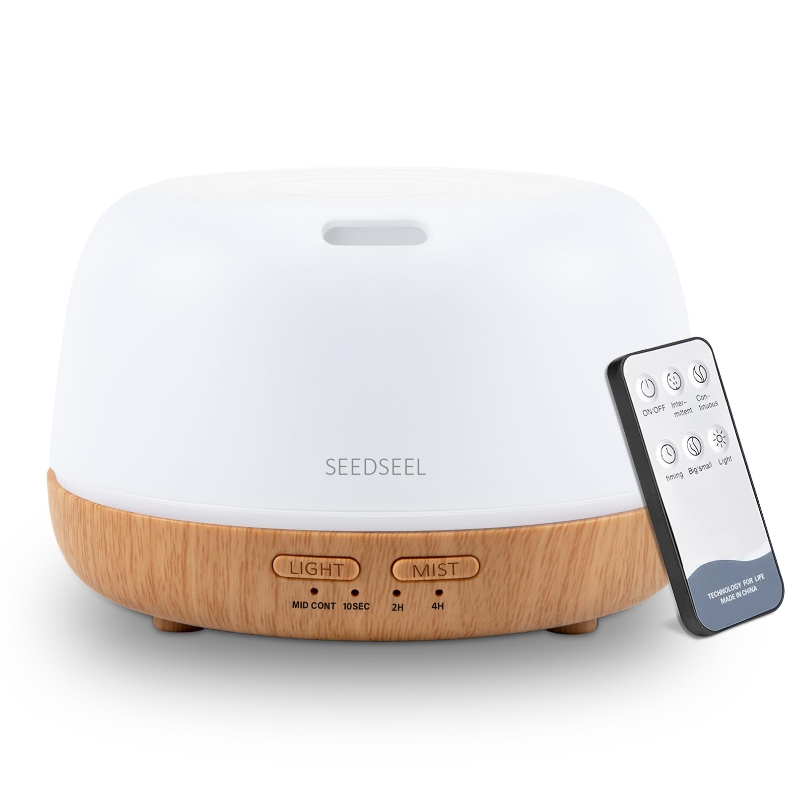 SEEDSEEL diffuser ambient-lights enhance calming home ambiance.