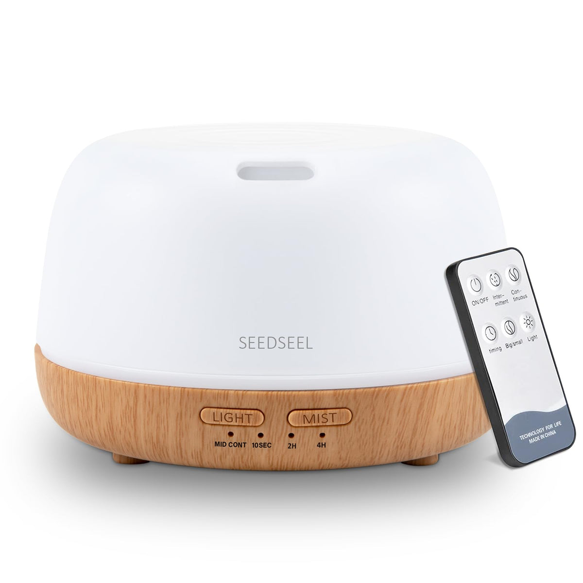 SEEDSEEL diffuser ambient-lights enhance calming home ambiance.