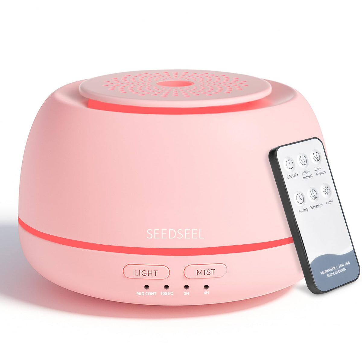SEEDSEEL 300ML diffuser front view for compact home aroma diffusion
