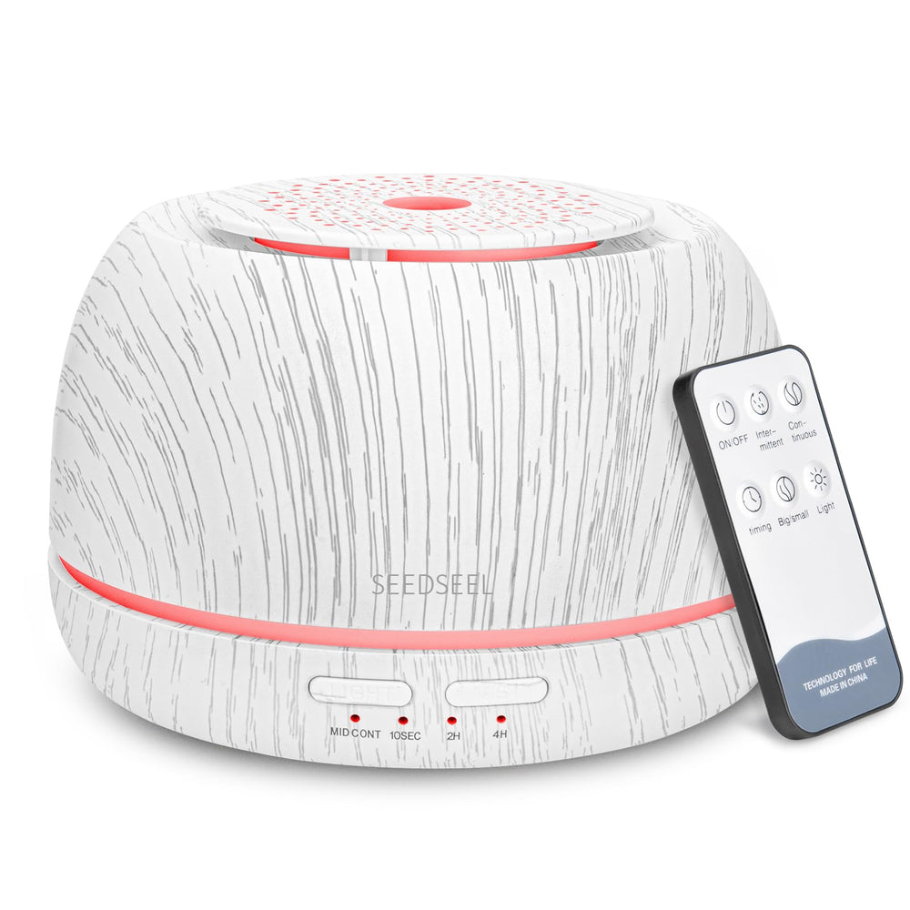 SEEDSEEL diffuser with 300ML capacity delivering extended mist for longer use