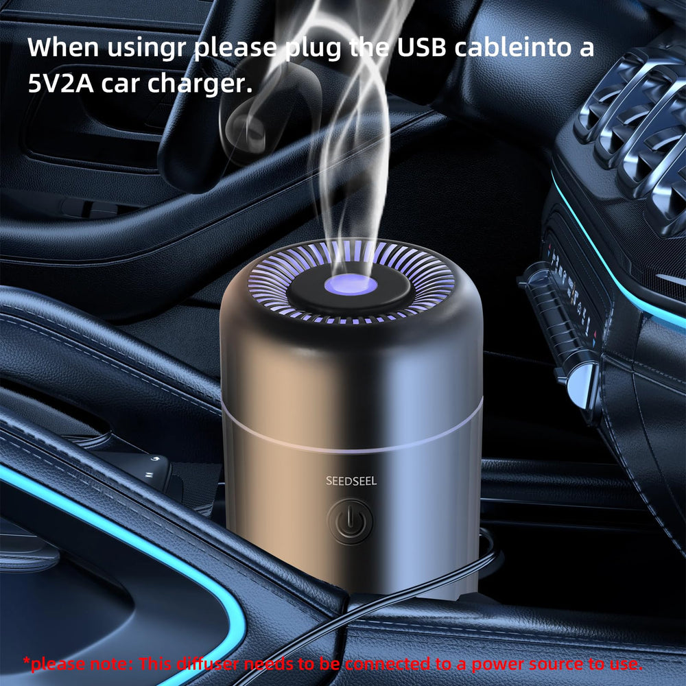 SEEDSEEL 7-color LED light creates mood-enhancing ambience.