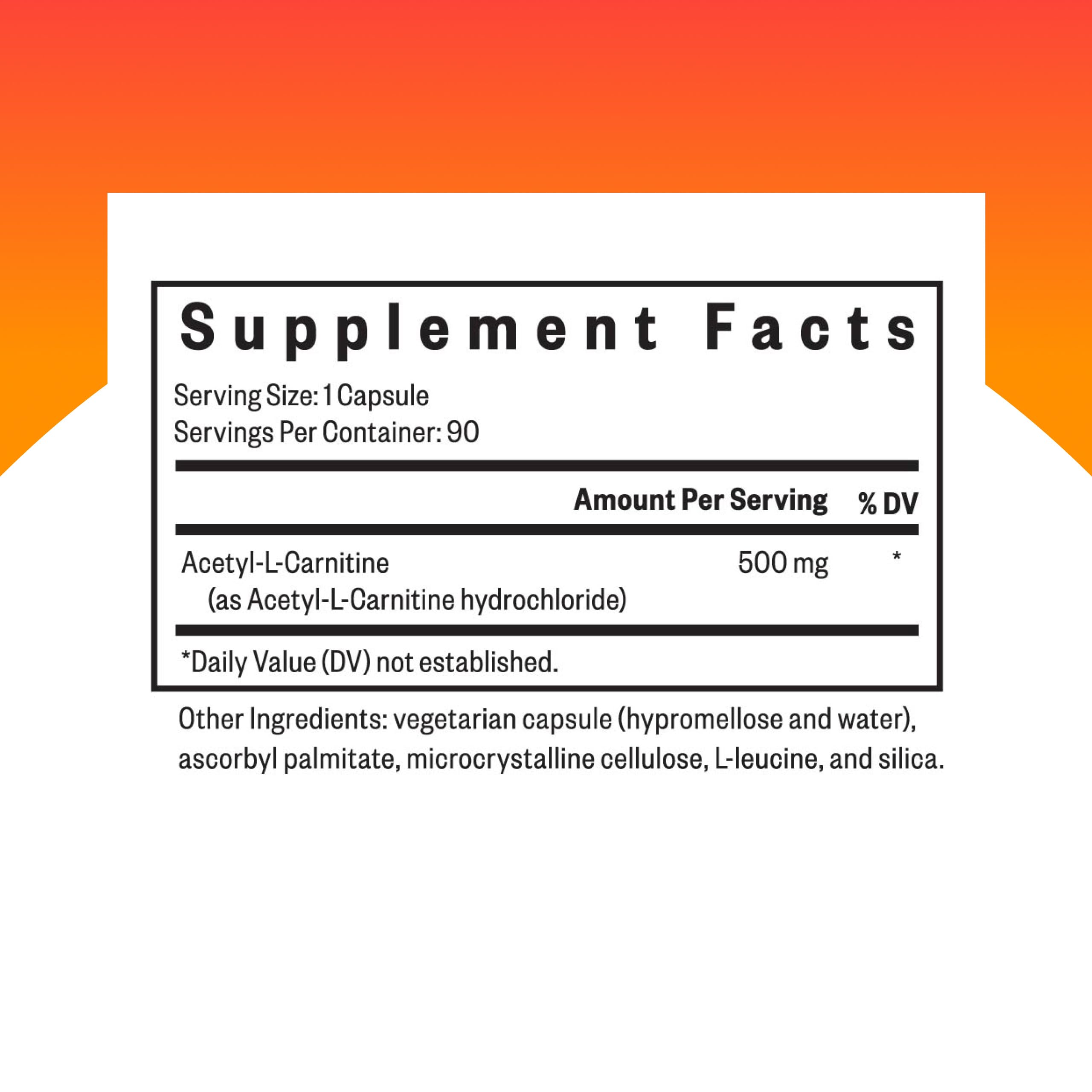 Close-up of Seeking Health Acetyl-L-Carnitine capsules with smooth texture for daily use