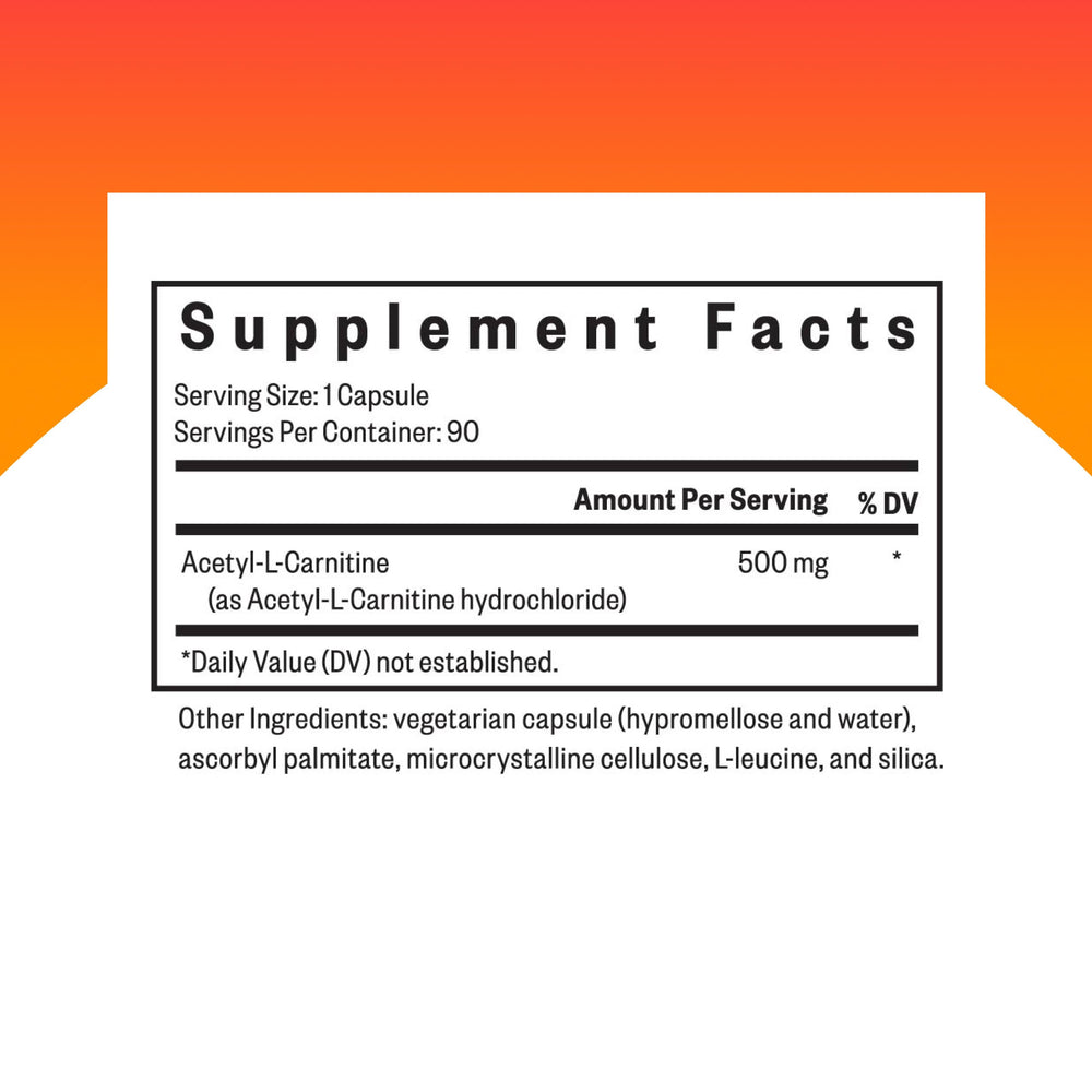 Close-up of Seeking Health Acetyl-L-Carnitine capsules with smooth texture for daily use