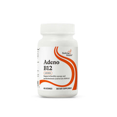 Seeking Health Adenosylcobalamin bottle label highlights energy support