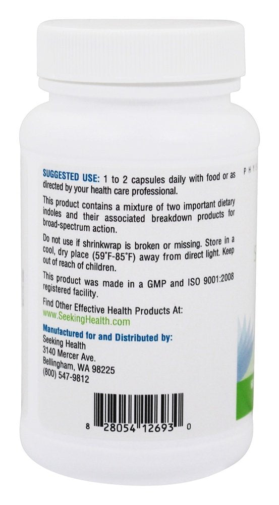 Allergen-free formulation label on Seeking Health product