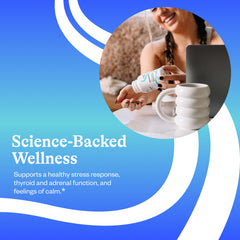 Seeking Health Ashwagandha packaging reflects trust in purity and safety.