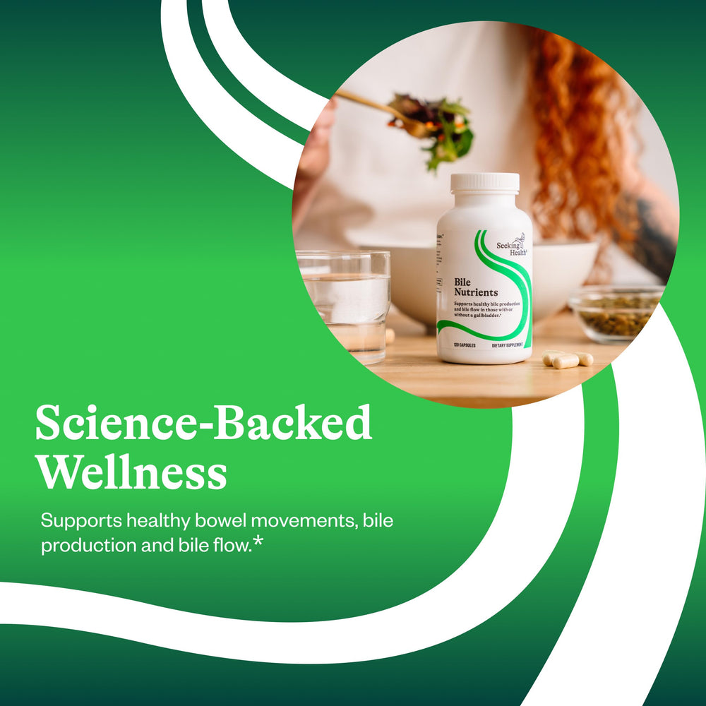 Seeking Health Bile Nutrients artichoke extract image highlights liver-friendly ingredient