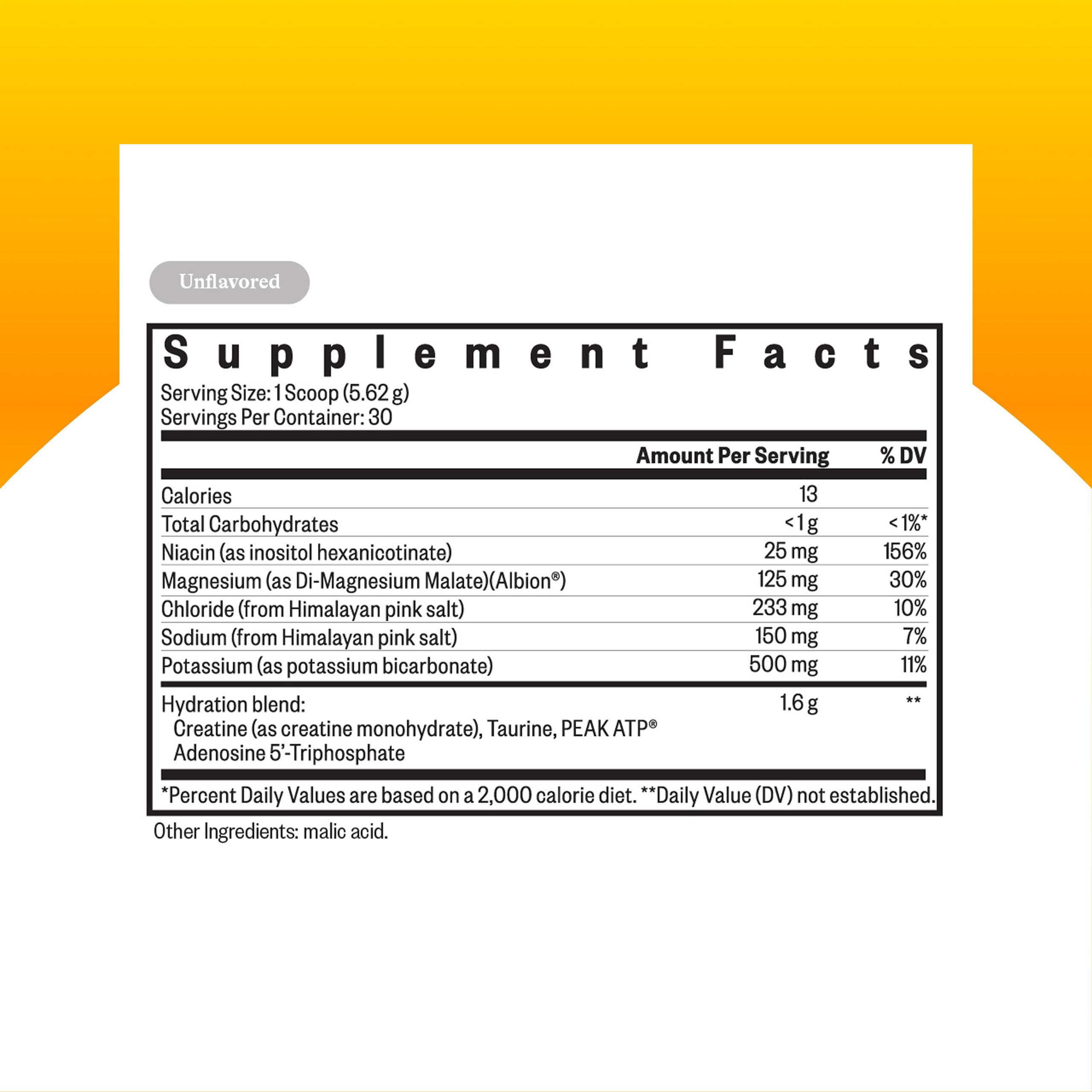 Seeking Health electrolyte powder label close-up highlighting clean ingredients for versatile mixing