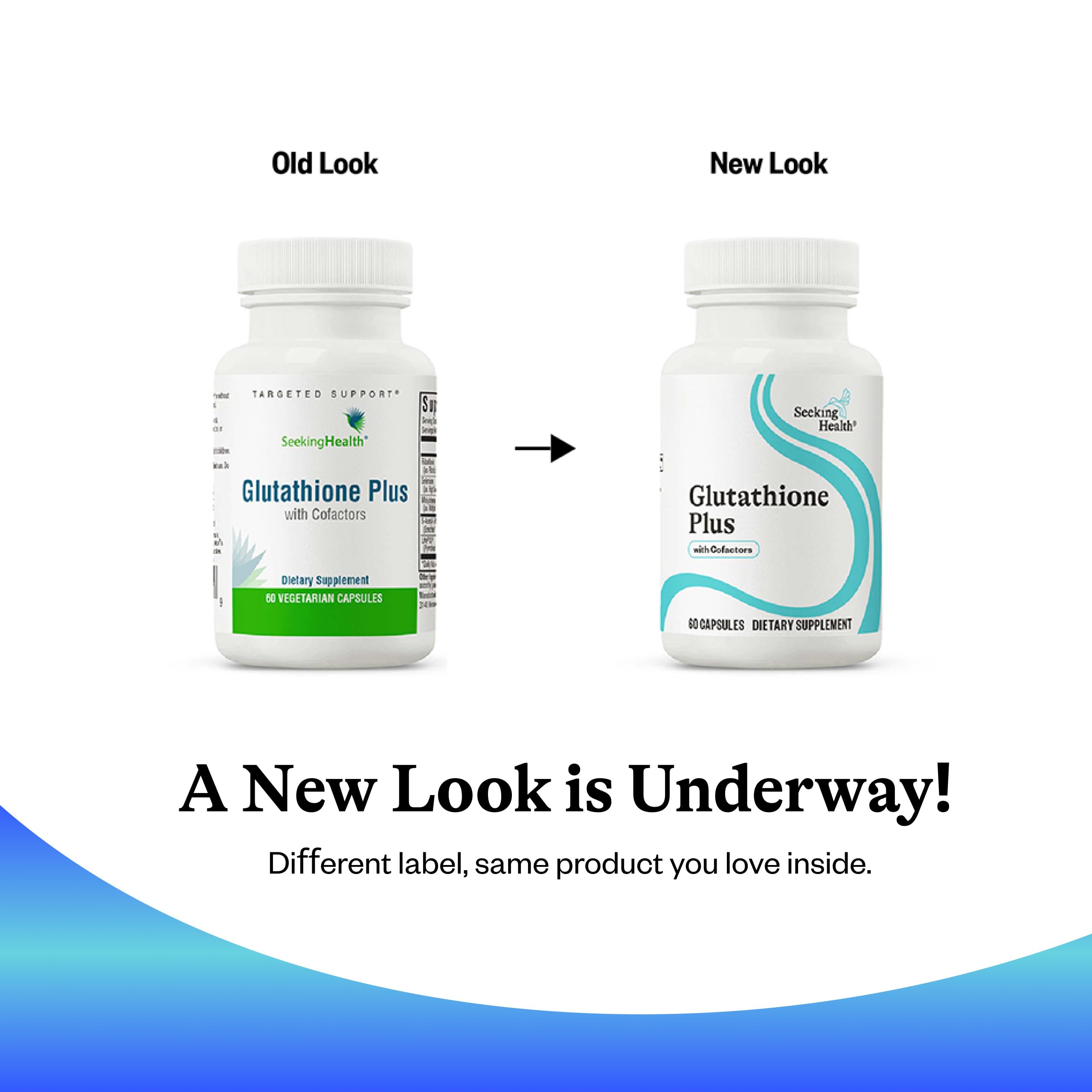Seeking Health Glutathione Plus visual tied to liver wellness.